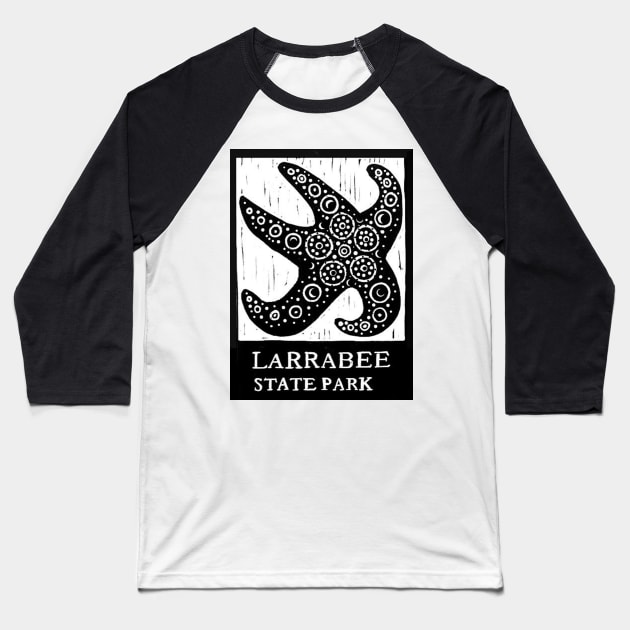 Larrabee State Park Baseball T-Shirt by alepekaarts